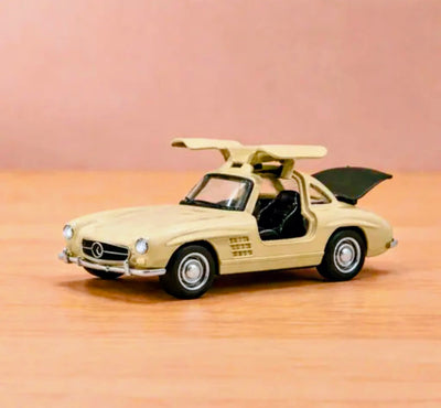 Die-Cast Mercedes Toy Car with Sound & Light | Pull Back Action | Opening Doors & Boot | Random Color Will Be Delivered (1:36 Scale)